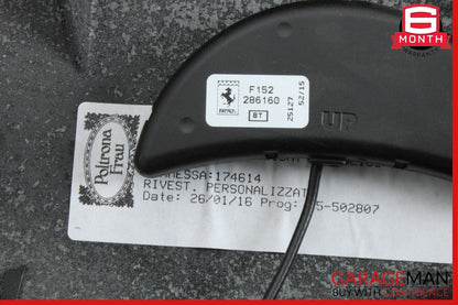 15-18 Ferrari California T Center Lower Dash Trim Panel w/ Bluetooth Antenna OEM