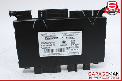 03-13 Mercedes X164 GL450 CLS550 ML350 Front Right Side Seat Control Module OEM