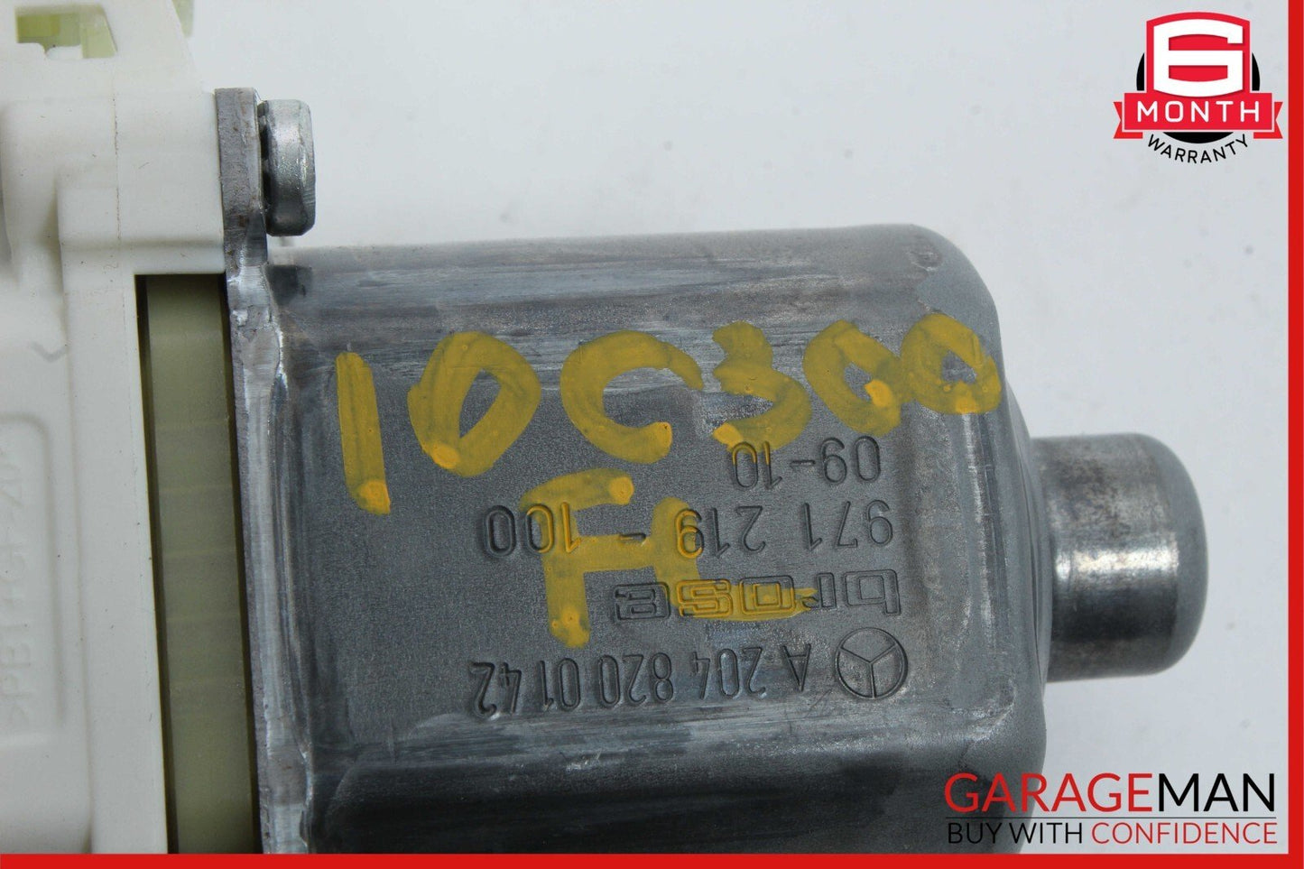 08-15 Mercedes W204 C250 C350 Front Left Door Window Regulator Motor Unit OEM