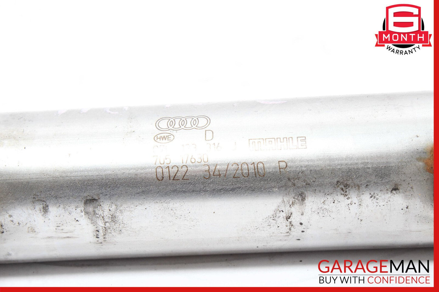 10-15 Audi R8 Right Fuel Injector Rail 07L133316 OEM
