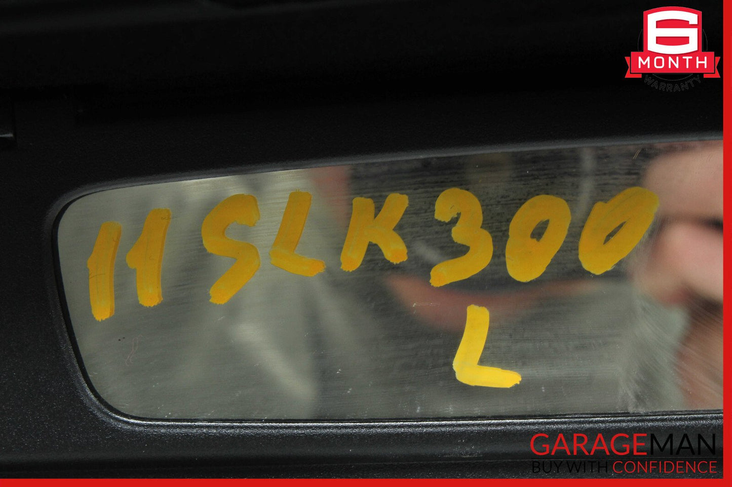 05-11 Mercedes R171 SLK300 SLK280 Left Driver Sun Visor Sunvisor Shade Black OEM