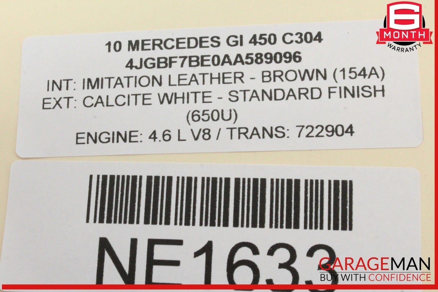 06-12 Mercedes X164 GL450 ML350 ML63 AMG Dash AC A/C Air Vent Grill Center OEM