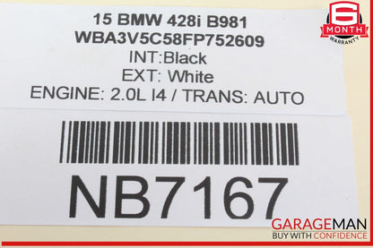 14-16 BMW 428i 435i ABS Anti Lock Brake Pump Module 6870418 OEM