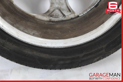 03-12 Mercedes R230 SL500 Rear Wheel Tire Rim 9.5Jx18H2 ET40 R18 2304011802 OEM
