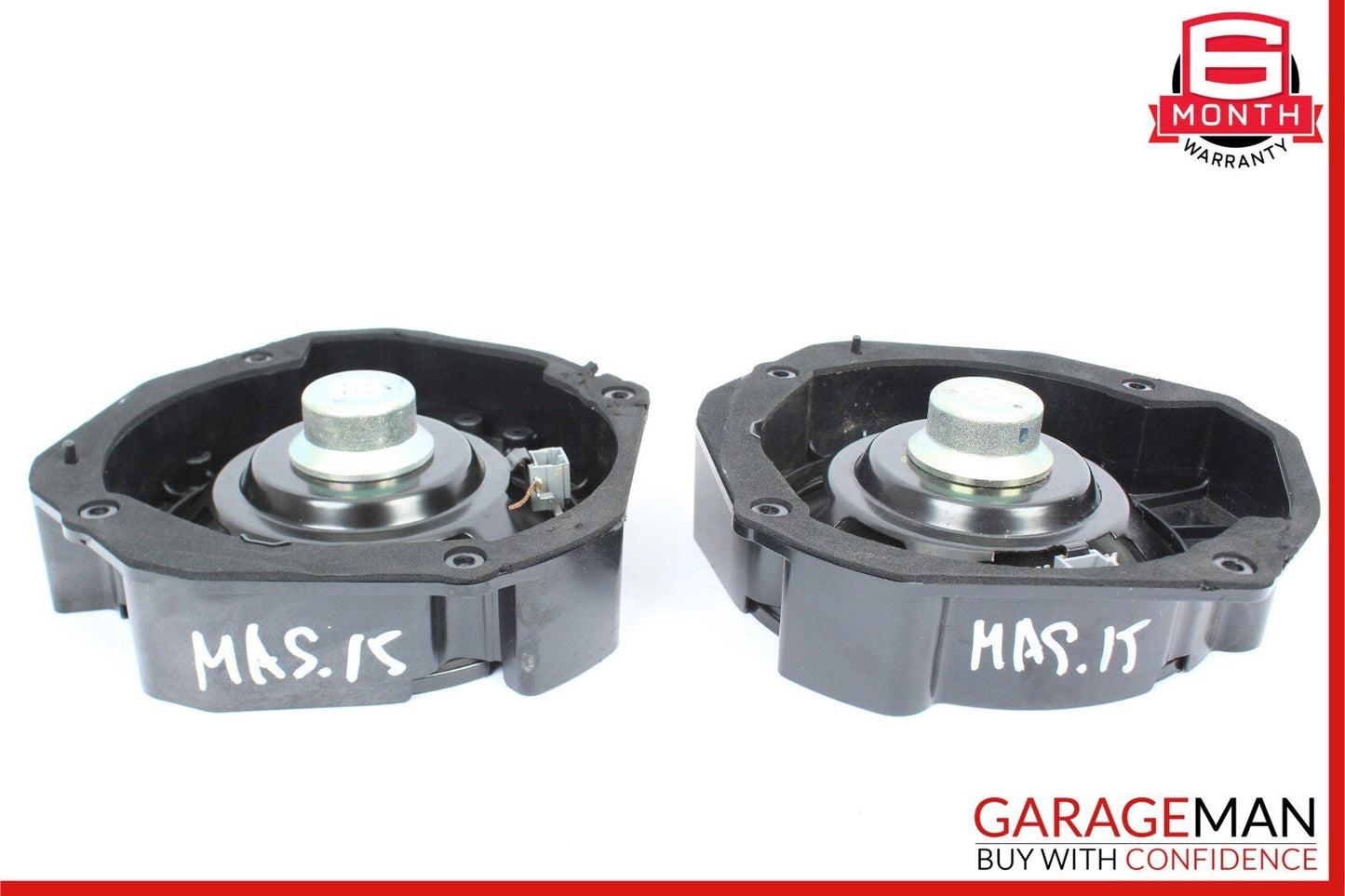 14-17 Maserati Ghibli Right / Left Door Sound Audio Speaker Set of 2 Pc