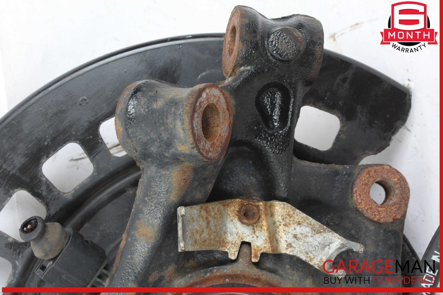 03-10 Porsche Cayenne 955 957 Rear Left Wheel Spindle Knuckle Hub Bearing OEM