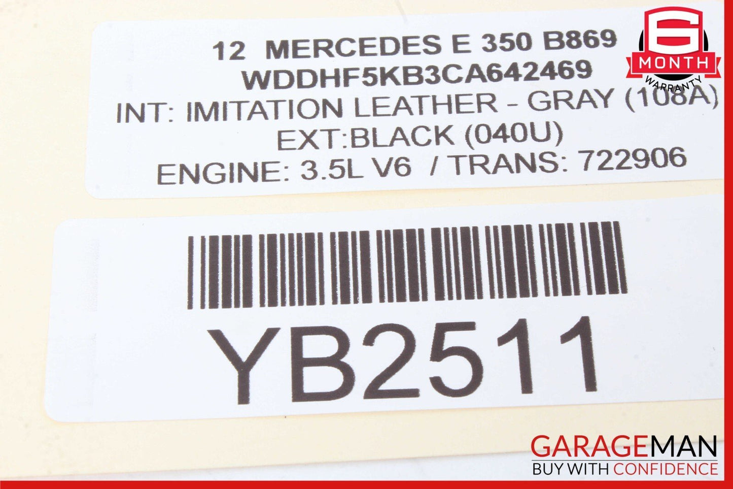 10-13 Mercedes W212 E350 E400 Dashboard Dash AC A/C Air Vent Left Trim OEM