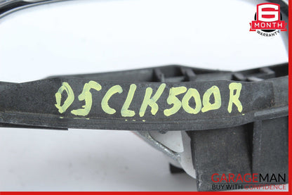 03-09 Mercedes W209 CLK500 Front Right Side Exterior Door Handle Silver OEM