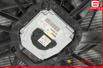 03-06 Mercedes R230 SL500 Engine Motor Cooling Radiator Fan Shroud A/C Condenser