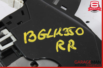 10-15 Mercedes X204 GLK350 GLK250 Rear Right Passenger Door Lock Latch Actuator