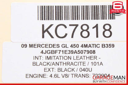 06-13 Mercedes X164 GL450 ML350 R350 Window Regulator Motor Front Right Side OEM