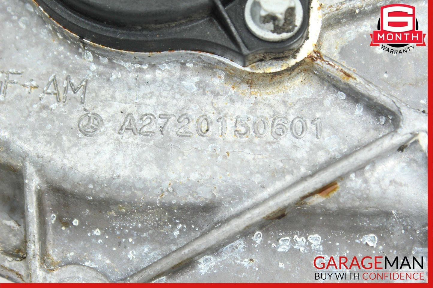 06-13 Mercedes W212 E350 S550 Front Right Engine Timing Chain Cover Plate OEM