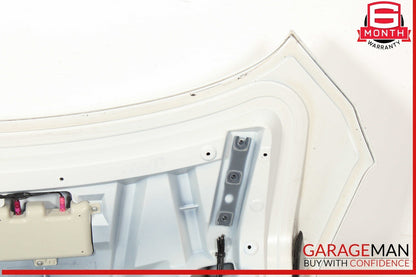 12-18 BMW 640i 650i F06 Trunk Lid Panel Assembly White OEM