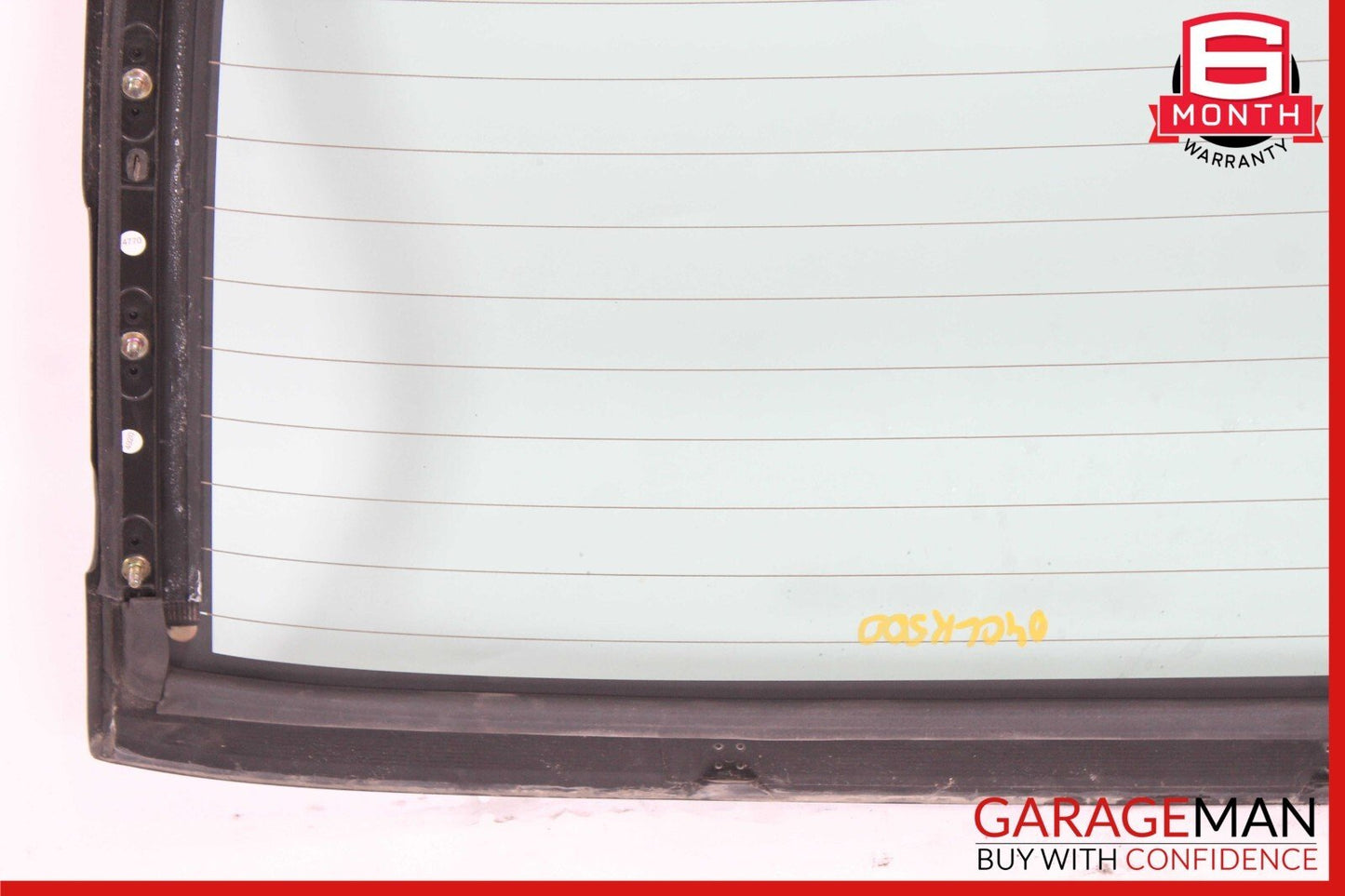 03-09 Mercedes W209 CLK500 CLK350 CLK320 Convertible Soft Top Rear Glass OEM