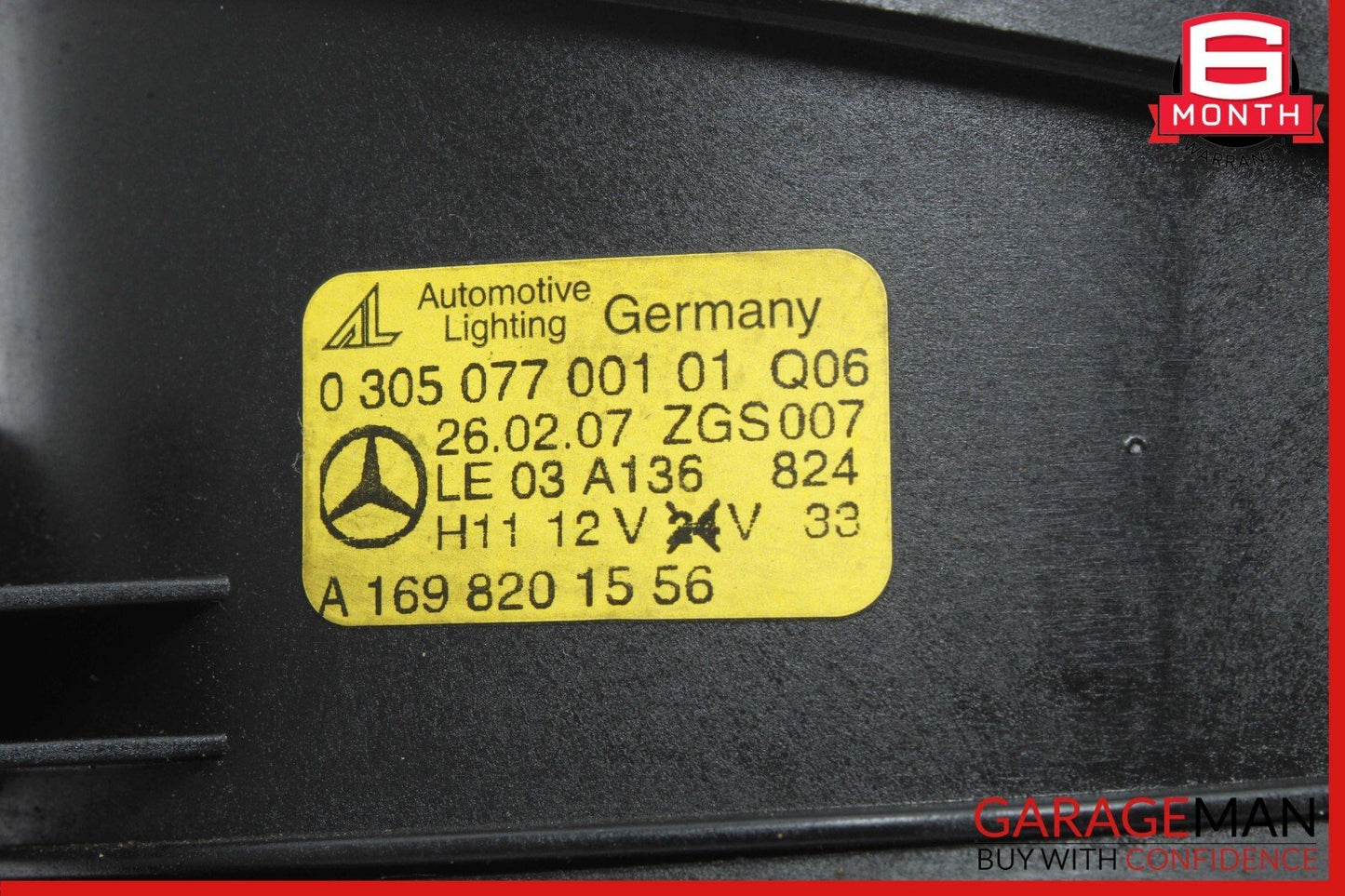 05-13 Mercedes W211 E350 ML350 SLK350 Front Left Side Foglight Fog Light Lamp