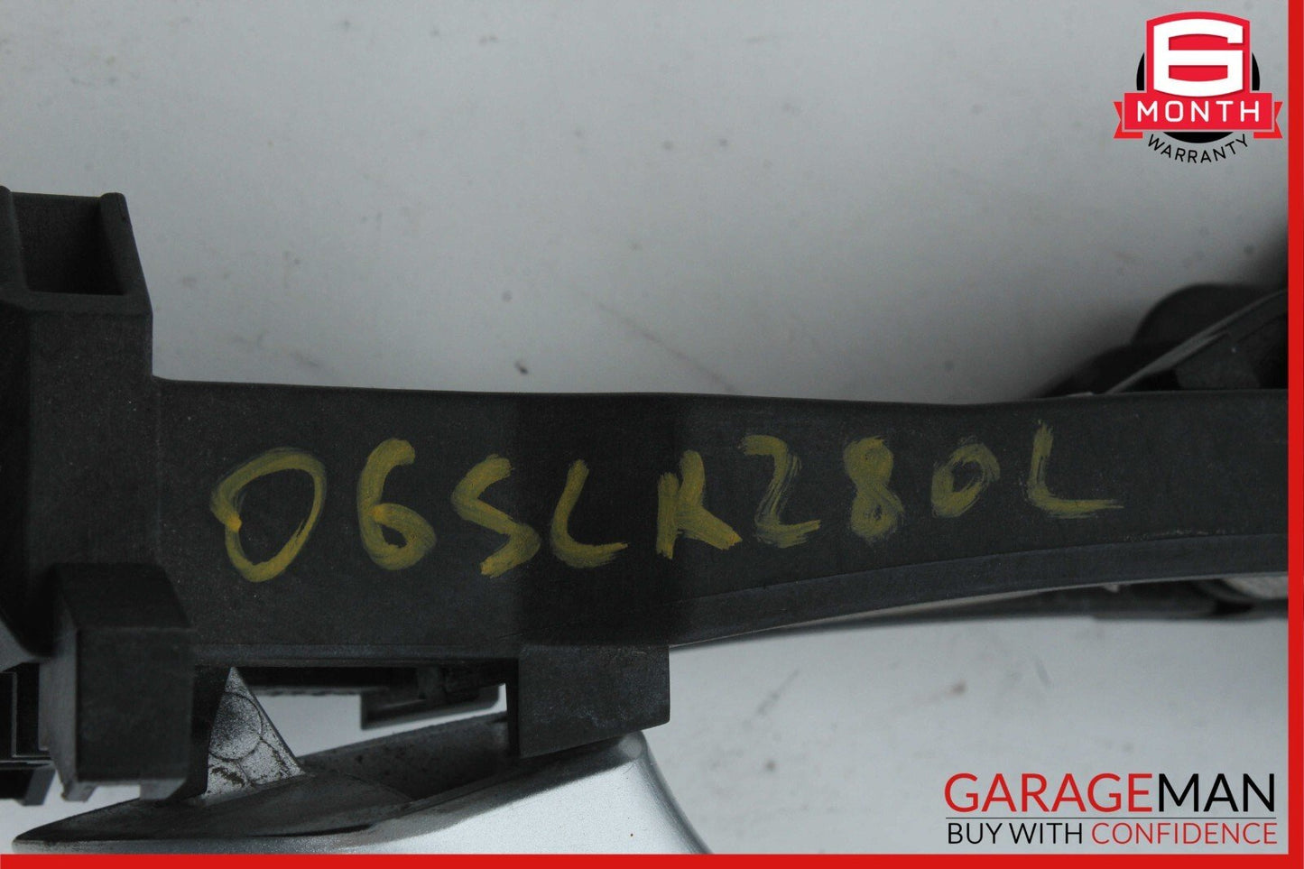 05-08 Mercedes R171 SLK280 SLK350 Front Left Exterior Door Handle Silver OEM