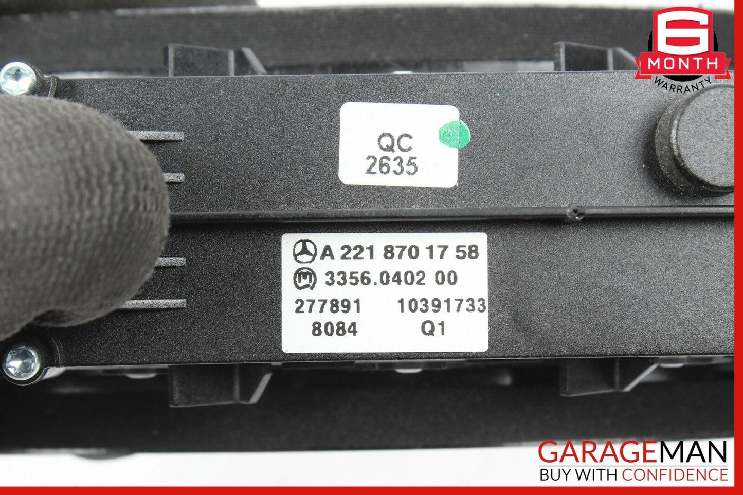 07-13 Mercedes W221 S550 CL600 Instrument Cluster Control Switch 2218701758 OEM