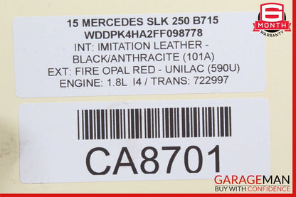 08-17 Mercedes R172 SLK250 E350 Front Right Passenger Upper Control Arm RWD OEM