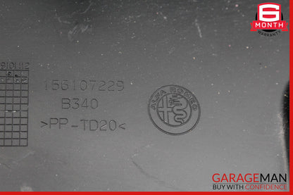 17-22 Alfa Romeo Giulia Rear Trunk Scuff Plate Panel Trim Cover OEM