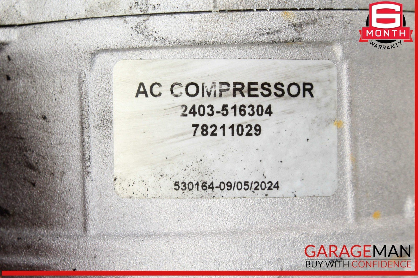 06-11 Mercedes W211 E350 AC A/C Air Conditioning Compressor 0012308111 OEM
