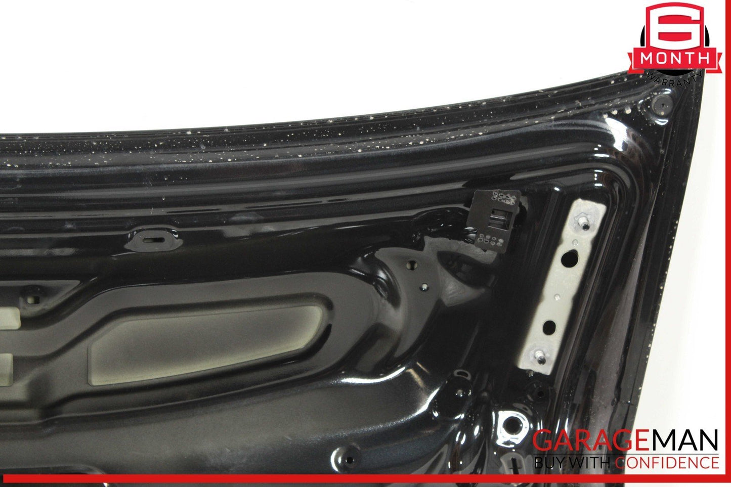 12-18 Audi A6 Rear Trunk Lid Deck Shell Panel Black OEM