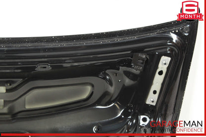 12-18 Audi A6 Rear Trunk Lid Deck Shell Panel Black OEM