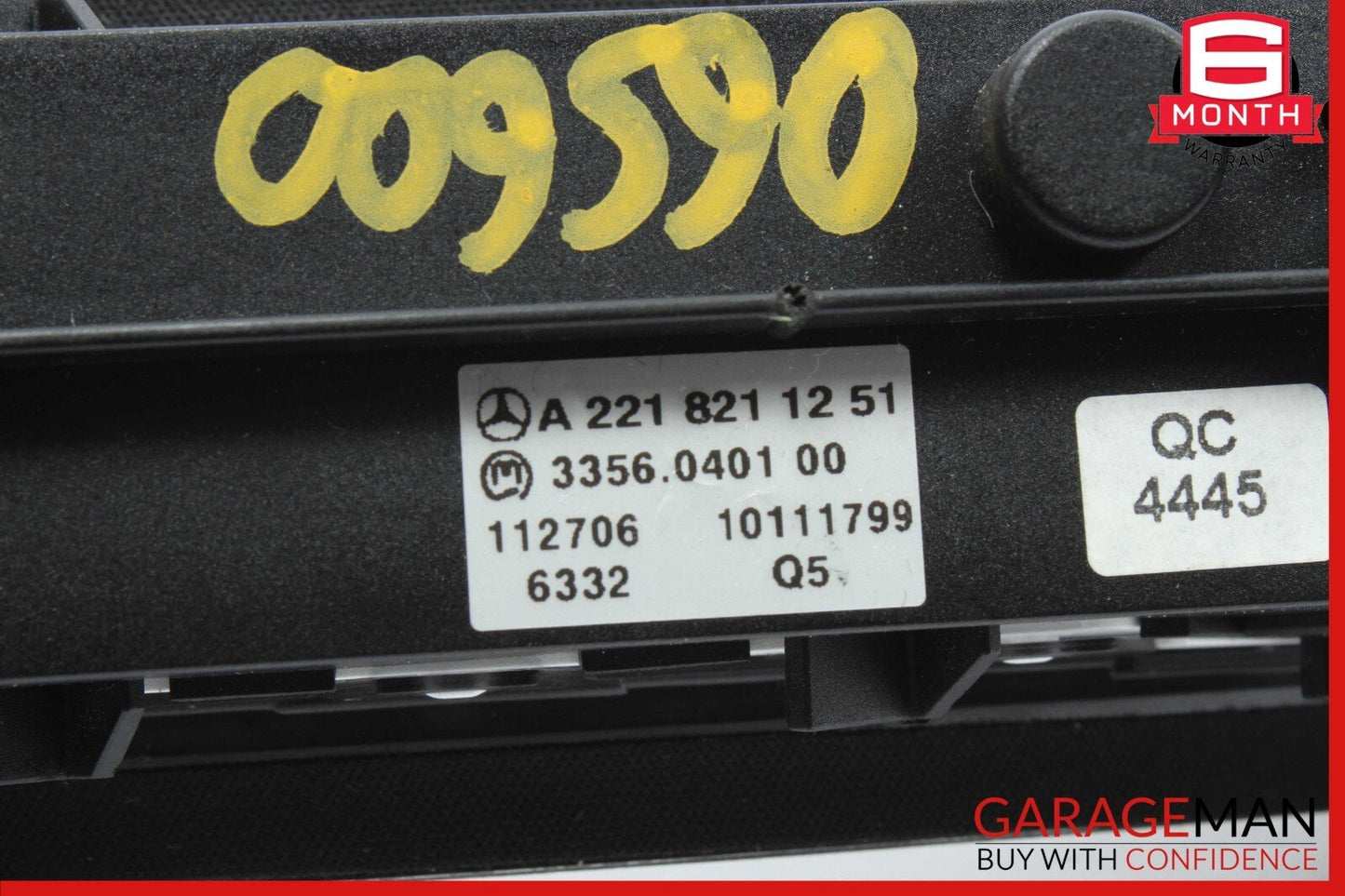 07-14 Mercedes W221 S550 S600 Ride Height ESP Parking Sensor Controller Switch
