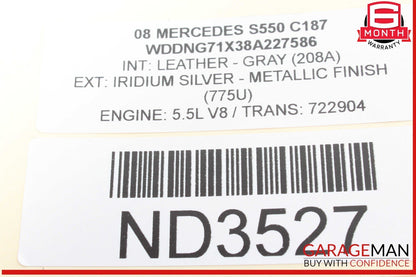 07-13 Mercedes W221 S550 CL550 Bluetooth Communication Controller Module OEM