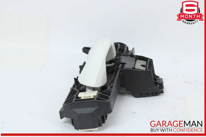 08-15 Mercedes X204 GLK350 Rear Left Driver Side Exterior Door Handle White OEM