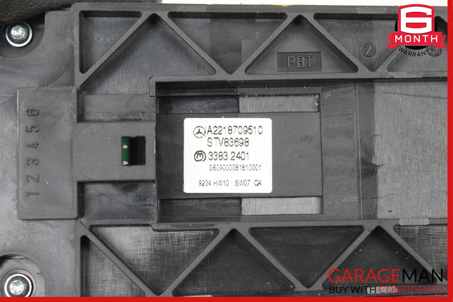 07-13 Mercedes W221 S400 S550 S600 Rear Left or Right Window Control Switch OEM
