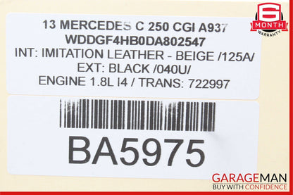 08-20 Mercedes SLC300 GLK350 E350 C250 Front Right Door Lock Latch Actuator OEM