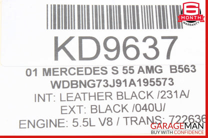 00-06 Mercedes W220 S55 S500 Headlight Head Lamp Control Module Unit OEM