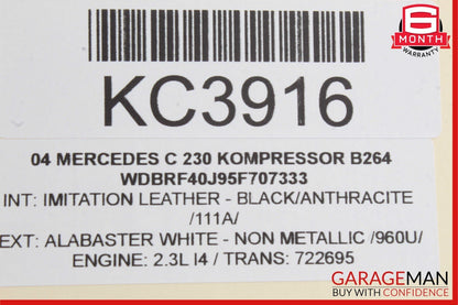 01-07 Mercedes W203 C230 C350 Rear Right Side Door Lock Latch Actuator OEM
