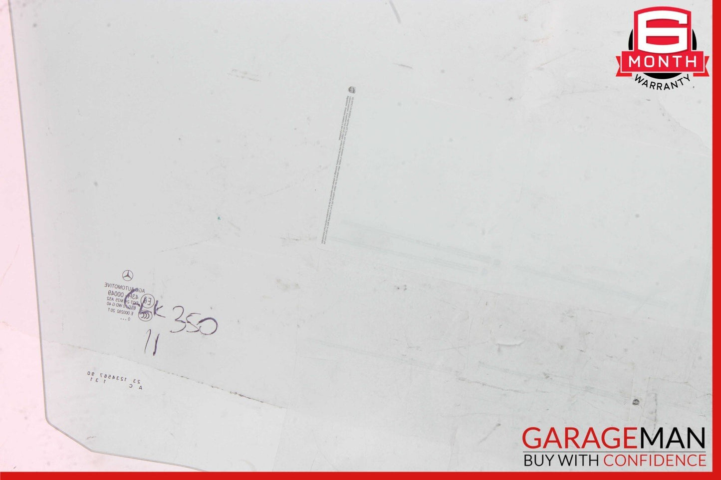 10-15 Mercedes X204 GLK350 Front Left Side Door Window Auto Glass Clear OEM