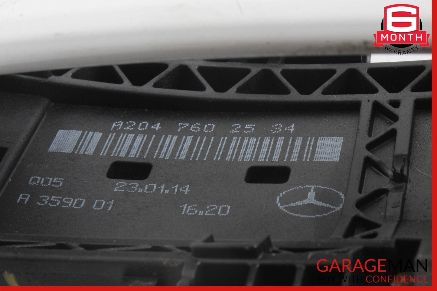 14-16 Mercedes W212 E350 E400 Rear Left Exterior Door Handle Keyless Go OEM