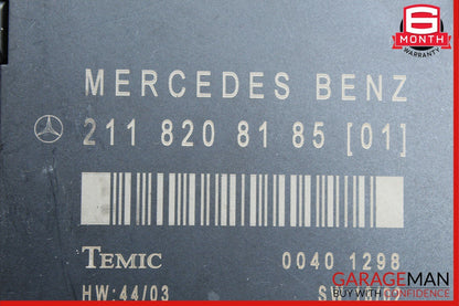 03-06 Mercedes W211 E500 E55 AMG Front Left Driver Side Door Control Module
