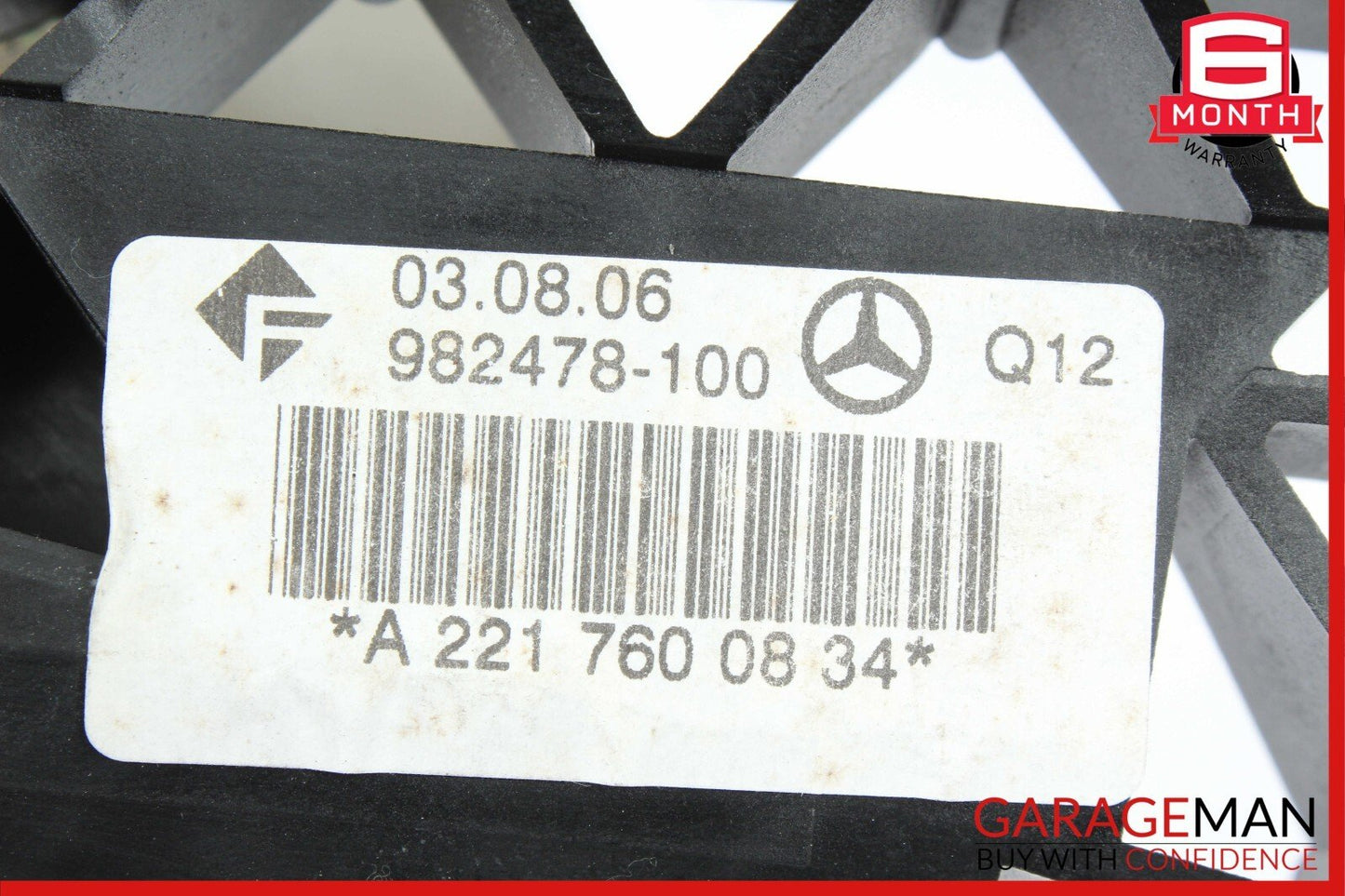 07-13 Mercedes W221 S550 S600 Rear Right Keyless Go Exterior Door Handle Black