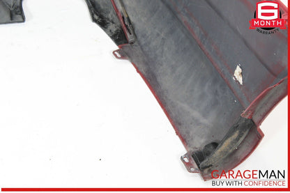 12-14 Mercedes W204 C250 Sport AMG Rear Bumper Cover Assembly Red OEM