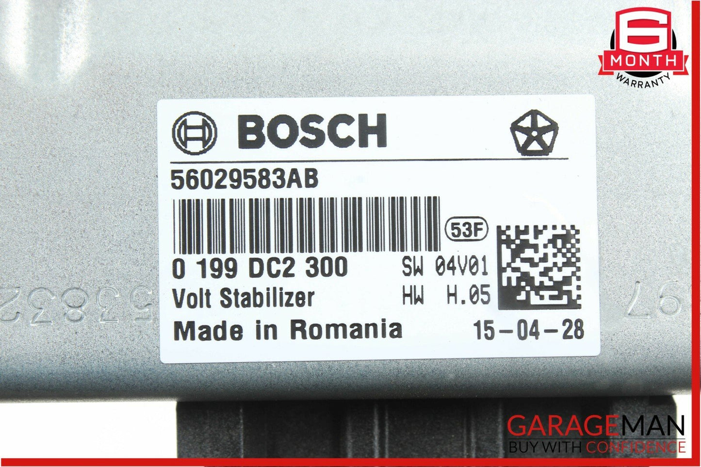 14-17 Maserati Ghibli Voltage Stabilizer Power Inverter Control Module Unit