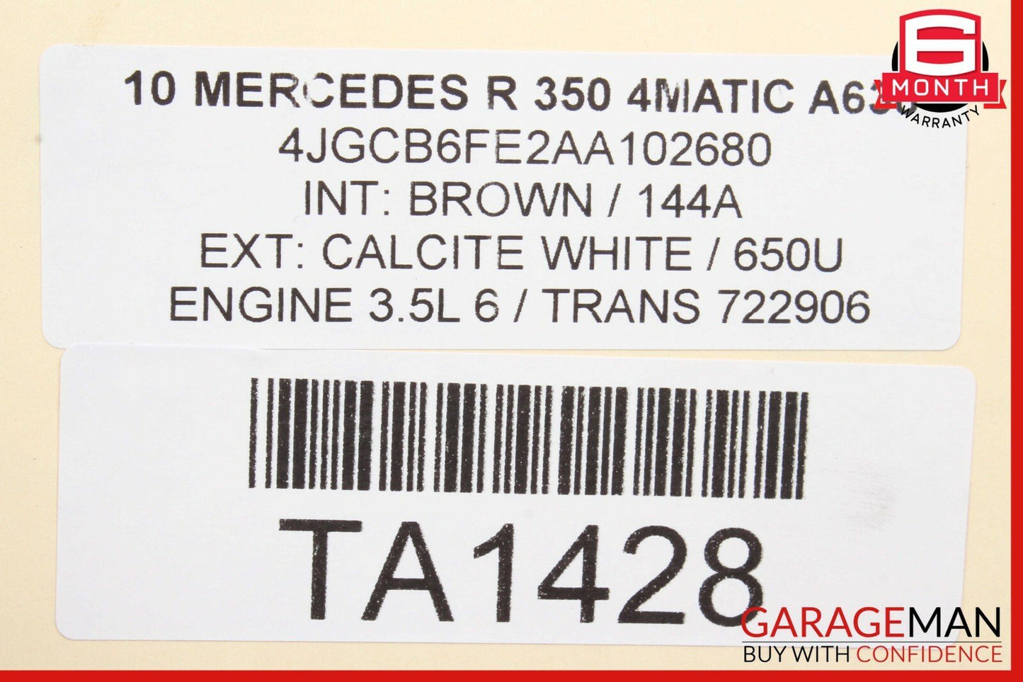 Mercedes W251 R350 AWD 7G Tronic AT Automatic Transmission Assembly 722.906 152k