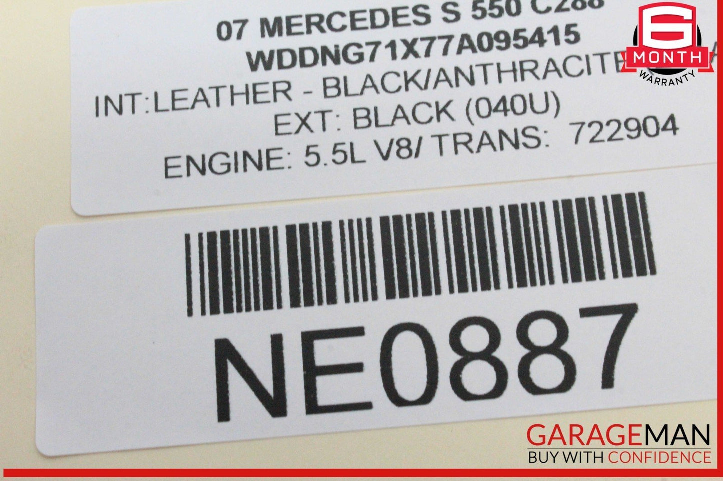 07-14 Mercedes W221 S550 S600 CL550 Headlight Switch Control 2215451004 OEM