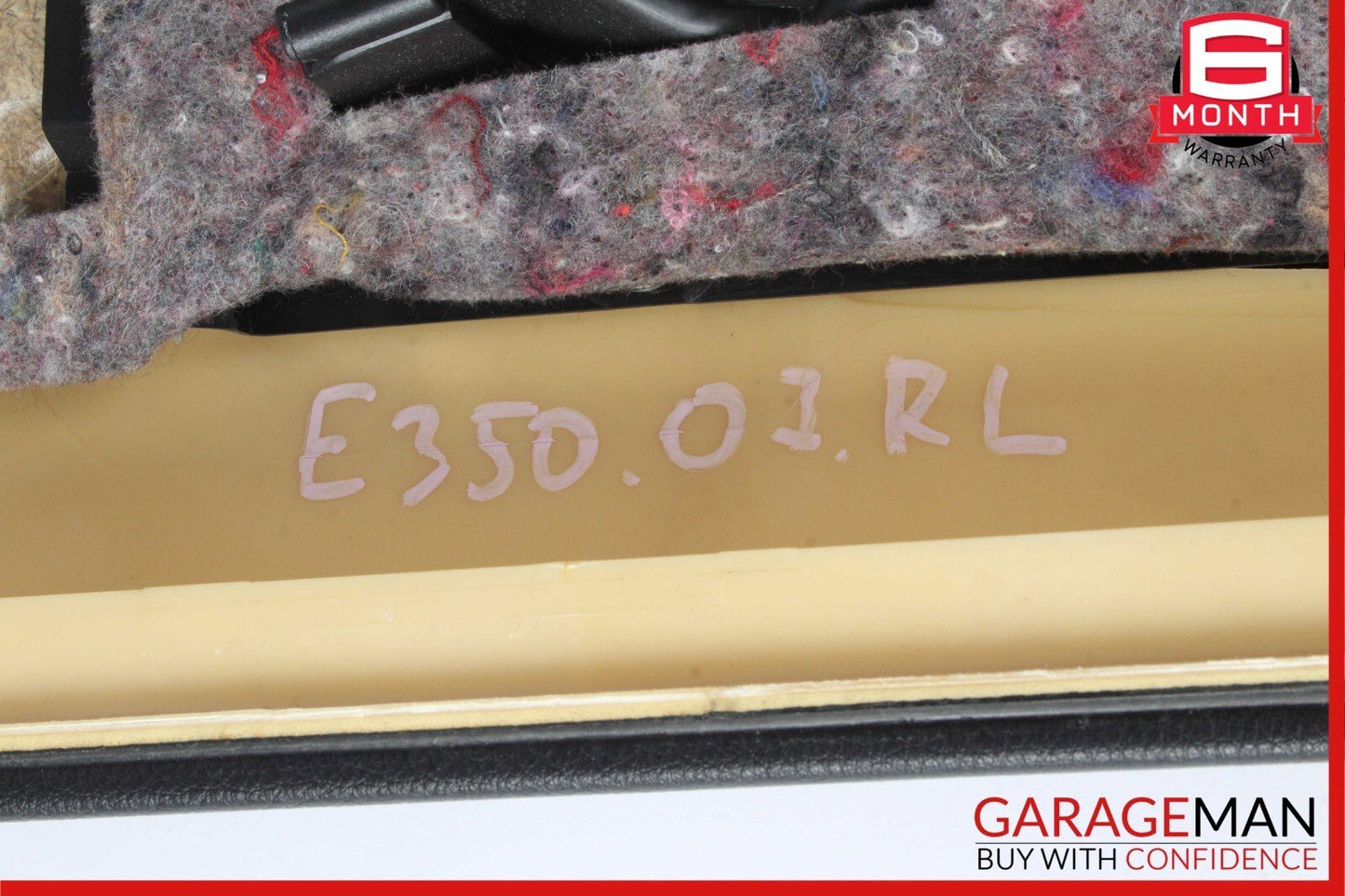 07-09 Mercedes W211 E350 E500 Rear Left Driver Side Interior Door Panel OEM