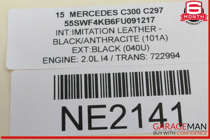 08-17 Mercedes W205 C300 E350 Rear Right / Left Side Upper Control Arm OEM