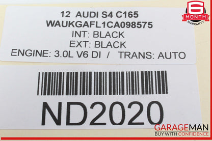 09-16 Audi S4 Rear Right Passenger Side Door Lock Latch Actuator 8K0839016D OEM