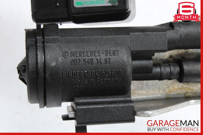 2000 Mercedes R129 SL500 Front Headrest Vacuum Valve w/ Air Pressure Sensor OEM