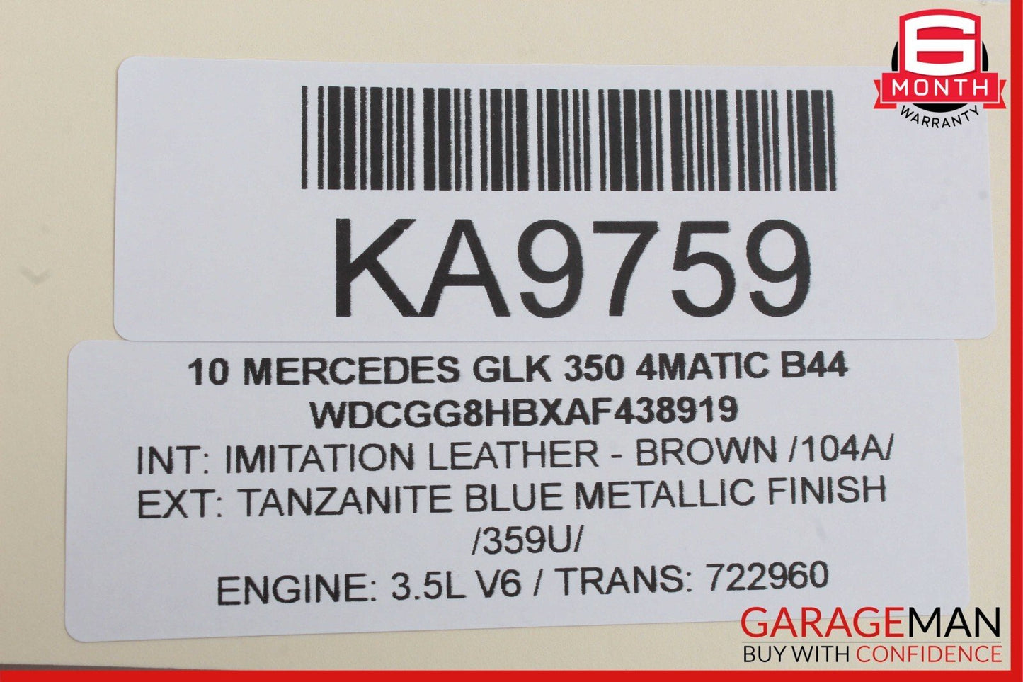 08-12 Mercedes X204 GLK350 Console Command Controller Knob Multi Switch Module