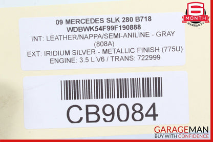 05-11 Mercedes R171 SLK300 SLK350 Rear Right / Left Axle CV Half Drive Shaft OEM