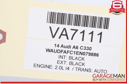 12-18 Audi A6 A7 S6 S7 Front Left Driver Side Rearward Control Arm 4G0407695 OEM