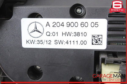 12-14 Mercedes W204 C250 C63 AMG C300 AC A/C Heater Climate Control w/ Trim OEM