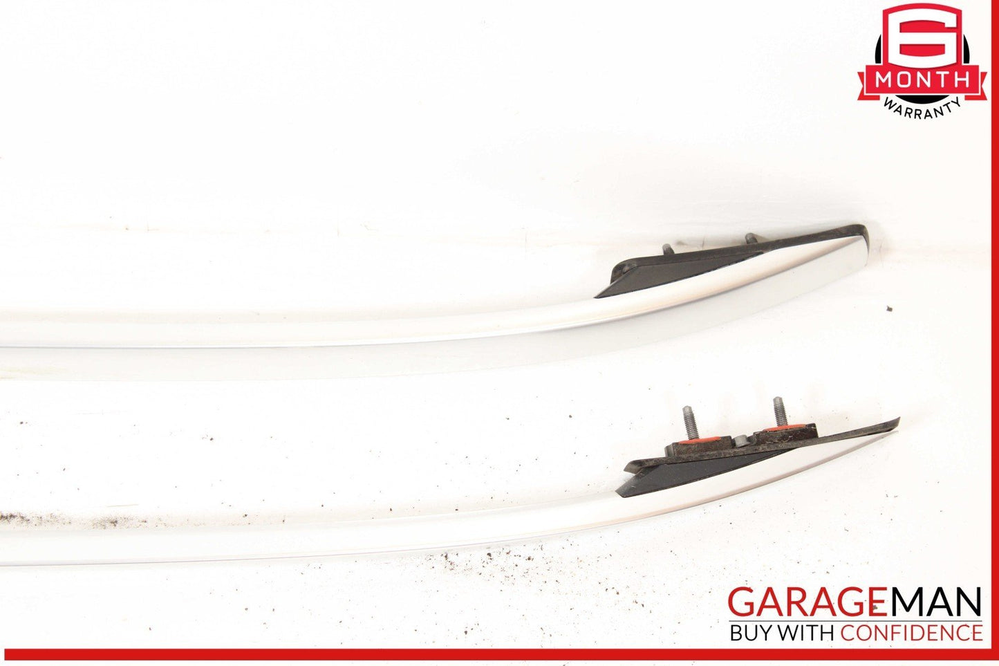 12-19 Mercedes W166 GLE400 GLE550 Baggage Luggage Roof Rack Rail Set of 2 Pc OEM